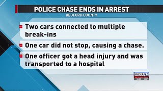 Person Arrested After Bedford County Police Chase