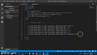 HTML 5 Tutorial (semantic elements) 2019 #2