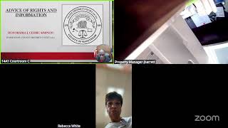 Hon. J. Cedric Simpson's Landlord Tenant & Motion Hrg Docket on 05/22/2026