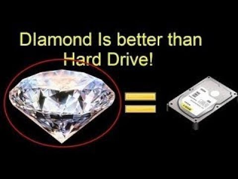 Your hard drive may one day use diamonds for storage