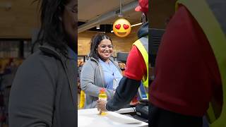 Nurse finds LOVE at the Gas Station! #shorts #gasstation