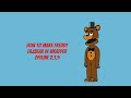 How to Make Freddy Fazbear in Wrapper Offline 2.1.9