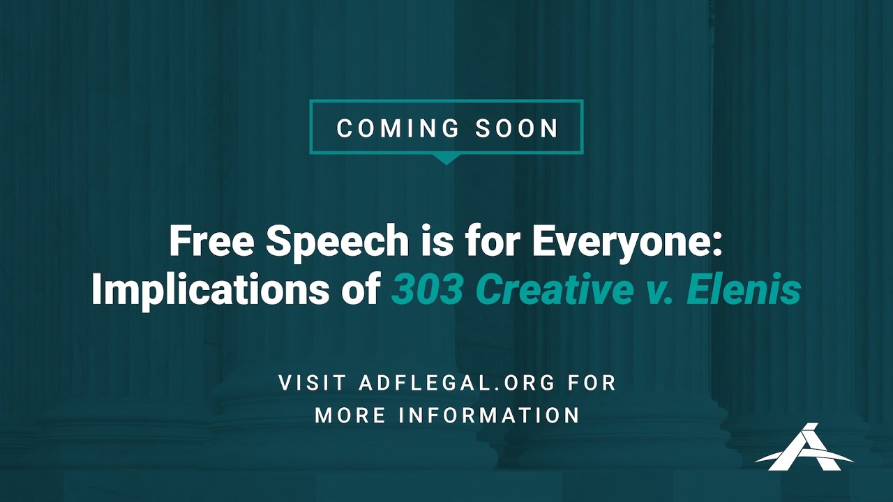 Free Speech Wins: Implications Of 303 Creative V. Elenis - YouTube