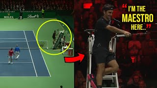 FUNNIEST Roger Federer Match EVER You Won't Stop Smiling! (Pure Maestro Entertainment)
