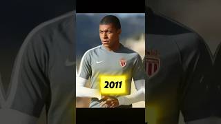 Mbappe Evolution 2011 to 2025 #mbbape #messi #cr7 #football