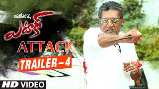 Attack Trailer 4 || "Attack" || Manchu Manoj, Jagapathi Babu, Prakash Raj, Surabhi