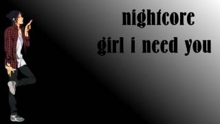 【NIGHTCORE】Girl i need you -Mondays✔