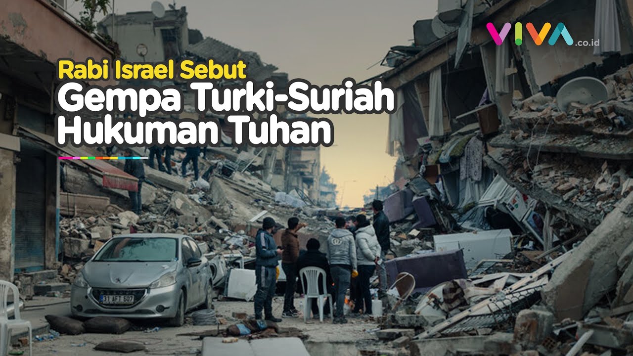 Rabi Kontroversial Sebut Gempa Turki Balasan Buat Musuh Israel - YouTube