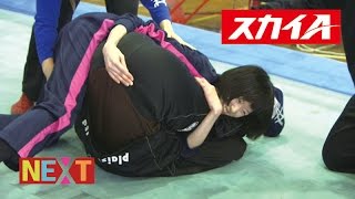 最終回！／片山友希が涙のプロレスリングＷＡＶＥに挑戦！