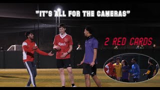 TWO RED CARDS?! | LEAGUE MATCH | 5IVE GUYS FC VS OPP FC