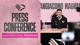 🎙️ La conferenza stampa di presentazione di Giangiacomo Magnani