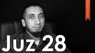 Juz 28 [Quranic Gems] - Nouman Ali Khan - Quran Weekly