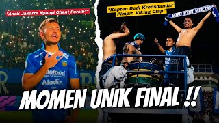 Semua Ini Gak Ada di TV !! 9 Momen Viral + Unik di Laga Final Persib vs Madura United