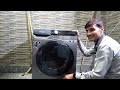 samsung washer dryer combo with ai control 10.5kg wd10t704dbx how to use demo