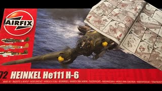 Airfix Heinkel He 111 H6 | Unboxing \u0026 Review