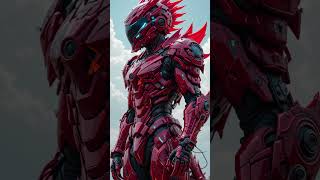 How Ai create MECHA Military Suit inspired by Dragon.