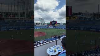 二松学舎VS日体大荏原。試合前の雰囲気！