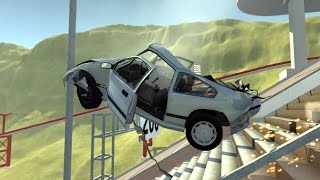 Yüksekten Düşen Araba Testleri #Bölüm 1 | BeamNG.Drive