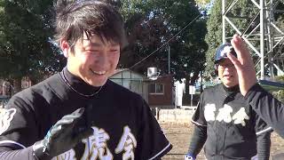 すじいち猛虎会　2022年11月27日(日)　1/1　親睦大会第一試合　VS BADBOY