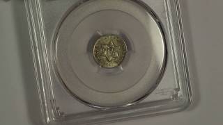 1851-O Three Cent Silver PCGS AU58 the only New Orleans Mint Trime 3CS