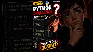 Can You Beat This Python Logic Puzzle? 🐍 #python #coding #shorts #28