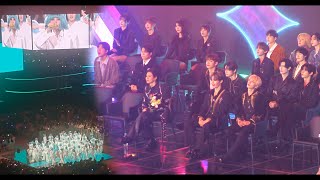 [여자아이들 Gidle 'Wife']태민 , 제로베이스원, QWER ZEROBASEONE Reaction@241116 KGMA 직캠