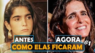 Antes e Agora das Atrizes Brasileiras ⭐ dos 90 aos 50 anos (Parte 1)