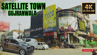 🇵🇰 Satellite town GUJRANWALA | Walking Tour | 4k | ASMR | SoothingSteps