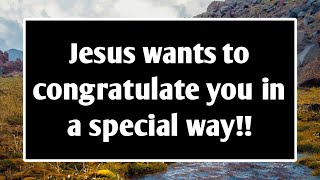 11:11❣️🤫 God's Message Today 🙏🙏 Jesus Wants To Congratulate You..| god says | prophetic word #loa