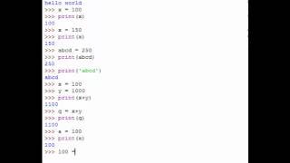 python3 tutorial part 2: variables