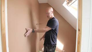 How to plaster a wall for beginners