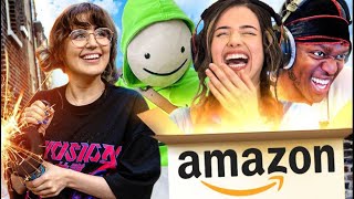 My FAMOUS followers do my Amazon shop (KSI, DREAM, POKIMANE and more)