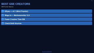 MM Hunter GSE Macro Setup Guide | One-Button | WoW Midnight