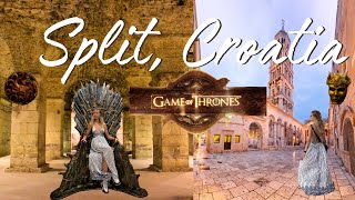 split croatia vlog + game of thrones tour / diocletian palace