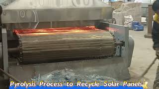 ♻️ Unlocking the Future of Solar Panel Recycling: The Pyrolysis Process Explained