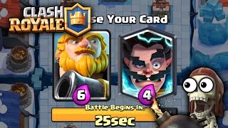 皇室戰爭 (Clash Royale):  雷电法师出现在卡牌互换挑战赛 Q.Q， bug？卡牌互换友谊赛太尼玛有意思了！