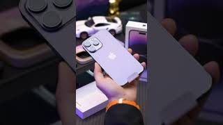 Apple iPhone 14 Pro Max Unboxing and Apply Awesome Glowing Case! #shorts