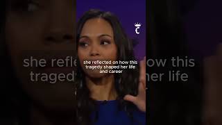 Zoe Saldana Opens Up About Losing Her Father as a Child