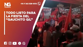 NGFEDERAL -  TODO LISTO PARA LA FIESTA DEL “GAUCHITO GIL”