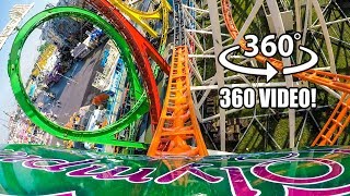 Olympia Looping VR 360 4K Roller Coaster POV Oktoberfest Germany