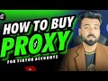 #3 How to Buy Proxy for Tiktok Accounts | Tech One by Ali