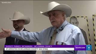 47 arrested in McLennan County sex sting