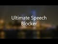 ultimate speech blocker 1hr loud white noise to block voices