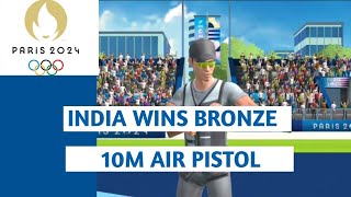 India clinch bronze in Shooting 🔫 | Paris 2024 highlights