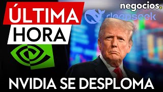 ÚLTIMA HORA | Nvidia se desploma: Trump estudia prohibir la venta de chips a China tras \