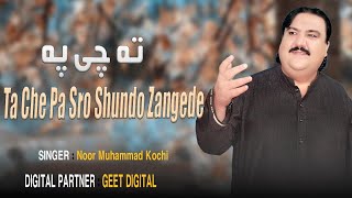 Noor Muhammad Kochi Pashto New Song 2024 | Ta Che Pa Sro Shundo Zangede | Pashto New Song 2024