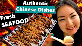 CHINA Mind Blowing Fresh SEAFOOD! Authentic Chinese Restaurant with ancient decor