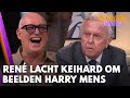 René lacht keihard om beelden Harry Mens: 'Hij was het even kwijt!' | VANDAAG INSIDE