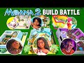 MEGA Moana 2 Build-Off CHALLENGE!