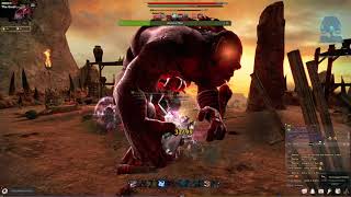 Vindictus Lethor RaR The Giant 1 hit by lag +cry